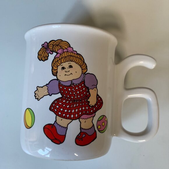 Vintage Cabbage Patch Kids Mug – 1980s OAA Inc, Collectible Ceramic Cup, Retro - Picture 3 of 4